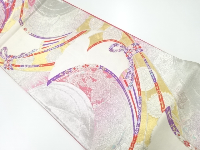 Japanese Kimono / Fukuro Obi Silk